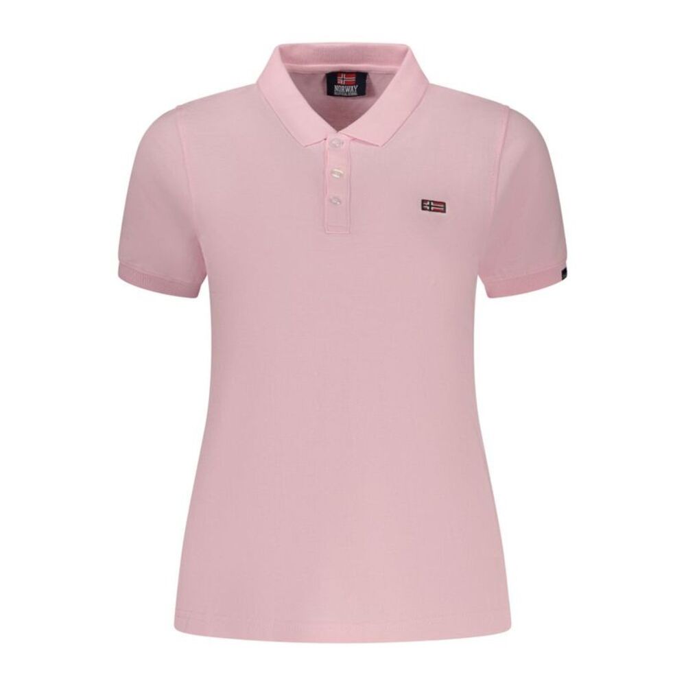 Norway 1963 Rosa Cotton Women Women's Polo